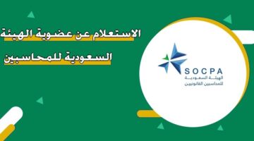 الاستعلام عن عضوية الهيئة السعودية للمحاسبين